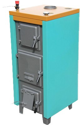 Termomax 34 vegyestüzelésű kazán burkolattal, hőmérő + kazántöltő-ürítő csap (32kW)
