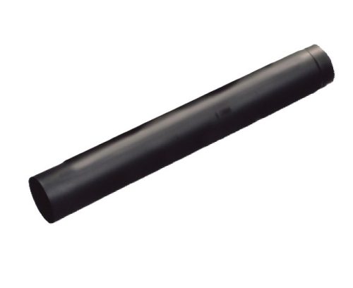 Acél füstcső 120/1000mm, vegyestüzelésű kazánhoz, vastagfalú (2mm), fekete