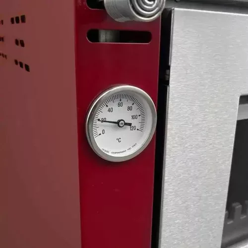 Senko C-25 (25 kW) tűzhely központi fűtéshez sütővel, krém (Sparhelt) PC-3