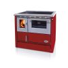 Senko SG-90 (8,6 kW) klasszikus tűzhely, bordó (Sparhelt) J/B