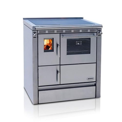 Senko SG-75 (8,1 kW) klasszikus tűzhely, inox (Sparhelt) J/B