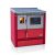 Senko SG-75 (7.5 kW) klasszikus tűzhely, bordó (Sparhelt) J/B