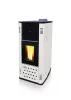 Senko P-10 Air, pellet tüzelésű kandalló 10 kW (PC3 krém)