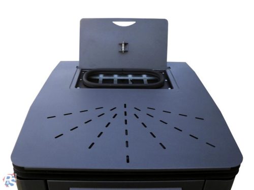 Senko P-12 Water+Air Modern, pellet tüzelésű kandalló központi fűtéshez 13 kW (PC2 bordó)