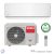 Vivax ACP-18CH50AERI R design - pearl white, split klíma, oldalfali szett 5,2 kW