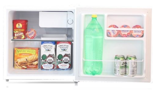 Vivax MF-45 egyajtós mini hűtőszekrény fagyasztórekesszel, fehér, 45 liter, A+