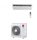 LG klíma UV30F/UUB1 Compact, split klíma, mennyezeti szett 8,8 kW