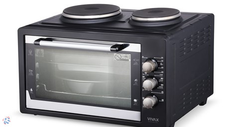 Vivax MO-4003B mini konyha, fekete 1500/2500W