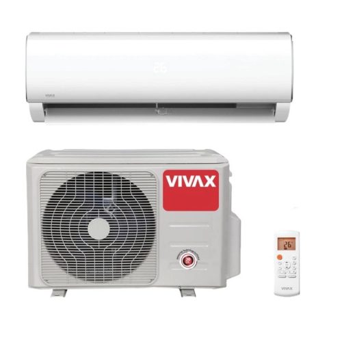 Vivax ACP-09CH25AEMI split klíma 2,6 kW – energiatakarékos, fűtés -15 °C-ig, WiFi előkészítés