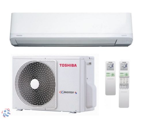 Toshiba Shorai Premium RAS-B24J2KVRG-E / RAS-24J2AVRGE, split klíma, oldafali szett 7kW ajándék Wifi modullal