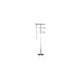   Borsfém MU bilincses gázóraszekrény alépítmény, 5/4"-os védőcsővel 1500mm, KT-2B-hez