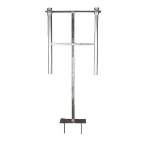   Borsfém M gázóraszekrény alépítmény, 5/4"-5/4"-os védőcsővel 1200mm, KT-2B-hez