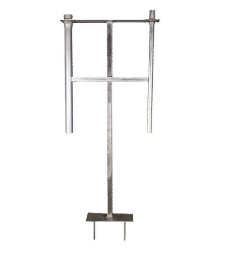 Borsfém M gázóraszekrény alépítmény, 5/4"-1"-os védőcsővel 1200mm, KT-2B-hez