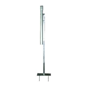   Borsfém Variant gázóraszekrény alépítmény, főelzáró tartó, 1"-os védőcsővel 1200mm