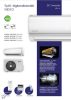 KOREL  NEXO  KOR32-24HFN8 R32, split klíma, oldalfali szett 7 kW WiFivel