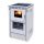 Senko SG-50 (7,2 kW) klasszikus tűzhely, inox (Sparhelt)