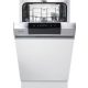 Gorenje GI520E15X beépíthető mosogatógép, 45cm, fehér-szürke
