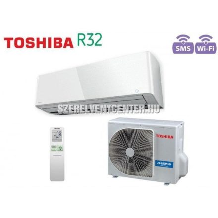 Toshiba Daiseikai 9 RAS-16PKVPG-E / RAS-16PAVPG-E oldalfali inverteres split klíma 4,5kW