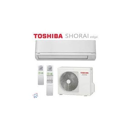 Toshiba Shorai Edge RAS-B10J2KVSG-E/RAS-10J2AVSG-E oldalfali inverteres split klíma, 2,5kW