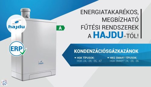 Hajdu HGK 24 Kondenzációs kombi fali gázkazán (2379960014)