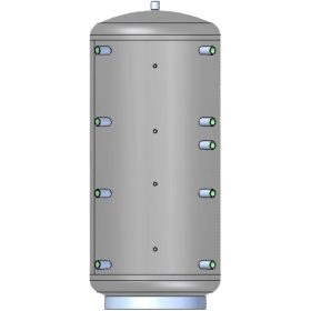   Cosmo CPUOW800 / CPUSZIG800 800 literes fűtési puffer tároló szigeteléssel hőcserélő nélküli kivitel