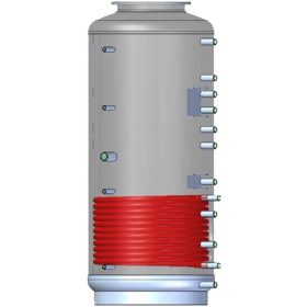   Cosmo CPUMW500 / CPUSZIG1500 500 literes fűtési puffer tároló szigeteléssel 1 hőcserélővel