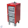 Totya S18 B, 18kW vegyestüzelésű lemezkazán + auto huzatszabályzóval, szigeteléssel
