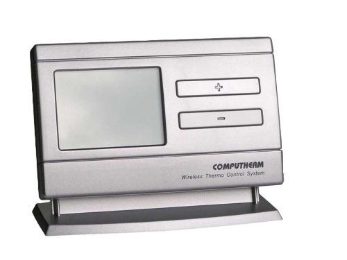 Computherm Q8RF TX adóegység, vezeték nélküli programozható digitális szobatermosztát vevő nélkül LCD kijelzővel