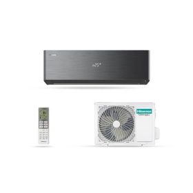   Hisense Energy Pro X Black QH25XV3B 2,6kW split klíma, beépített WiFi, csepptálca fűtés, A+++, Smart Eye szenzor