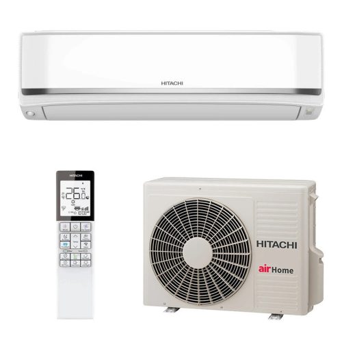 Hitachi New Airhome 800 RAK-XJ25RHAE/RAC-XJ25WHAE oldalfali mono split klíma 2,5kW