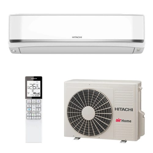 Hitachi New Airhome 800 RAK-XJ35RHAE/RAC-XJ35WHAE oldalfali mono split klíma 3,5kW