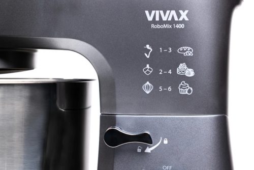 Vivax RM-61400SX konyhai robotgép, ezüst, 1400W