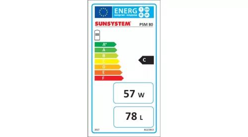 Sunsystem PSM 80 hűtési és fűtési puffer tartály szigeteléssel hőszivattyúhoz (80 liter)