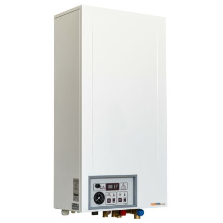 Termostroj Termo Blok PTV 32 kW elektromos kazán központi fűtéshez és indirekt HMV tartállyal kiegészítve használati meleg víz előállításhoz