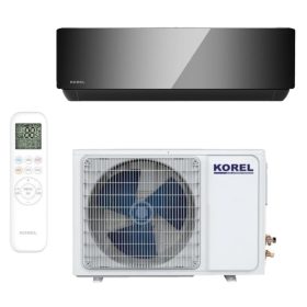   Korel Urban ART Plus KSAJP-18DCEG, Szürke tükrös split klíma oldalfali szett, 5,3 kW, WIFI, csepptálca fűtéssel, fűtésre optimalizált