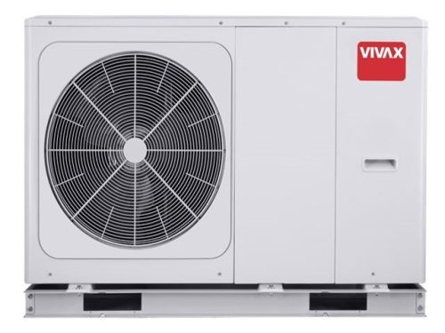 Vivax COOL HPM-34CH100AERIs R32-1H3 monoblokkos hőszivattyú 10kW, 1 fázisú, 3kW-os fűtőbetéttel R32