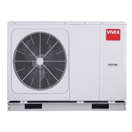 Vivax COOL HPM-53CH155AERIs R32-3H9 monoblokkos hőszivattyú 16kW, 3 fázisú, 9kW fűtőbetéttel R32