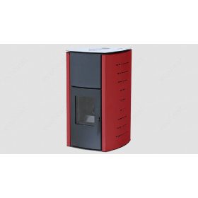   WENTOREX Garlate PS-H 13 vízteres pellet kályha (13 kW / bordó)