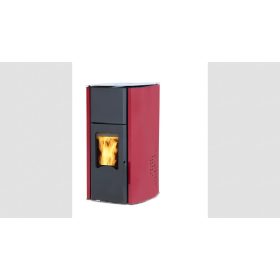   WENTOREX Como PS-H 25 vízteres pellet kályha (25 kW bordó)