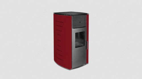 WENTOREX Milano PS-D 10 meleg levegős pellet kályha (10 kW / bordó)