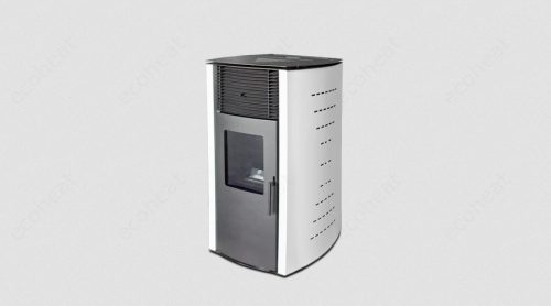 WENTOREX Milano PS-D 10 meleg levegős pellet kályha (10 kW / fehér)
