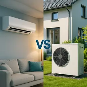 Split klíma vagy hőszivattyú? Melyiket érdemes választani otthonába?