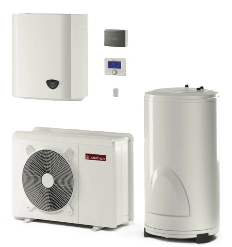 Ariston Nimbus Flex 110 S T NET-180 (3300923) split rendszerű 11kW hőszivattyú, 3 fázisú, 6kW-os fűtőpatronnal, 180 literes HMV tárolóval