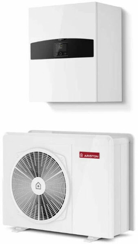 Ariston Nimbus Plus 35 S NET R32 (3301886) split rendszerű 3,5kW hőszivattyú, 1 fázisú, fali beltéri egységgel, 4kW-os fűtőpatronnal
