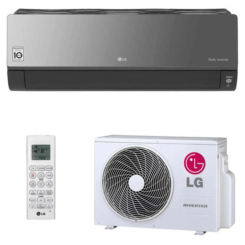 LG klíma ArtCool AC09BK 2,5kW oldalfali split klíma, WiFi, UV Nano szűrővel, Plasmaster ionizátorral, Allergiaszűrő