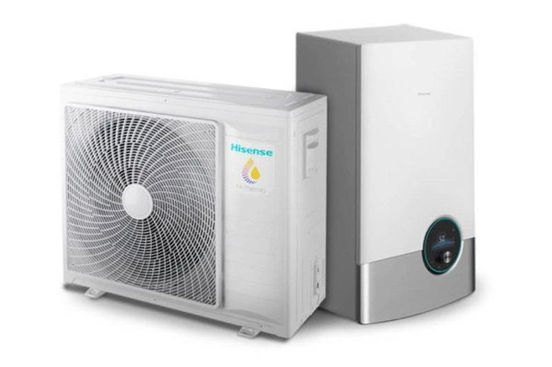Hisense Hi-Therma AHW-080HCDS1/AHM-080HCDSAA 8kW split hőszivattyú, 1 fázisú, R32