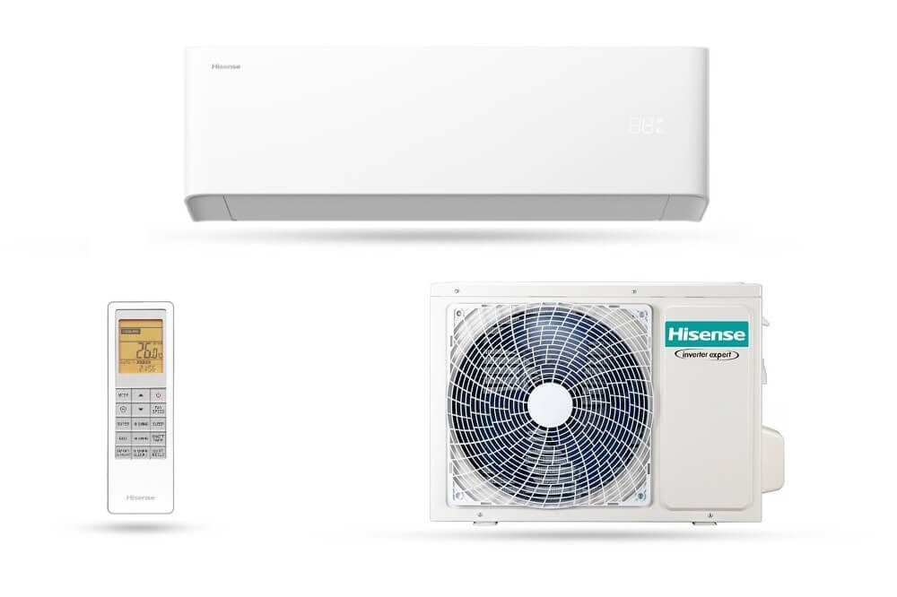 Hisense Uni HB 2,6 kW fehér, oldalfali split klíma (HB25XU0AG/AS25XU0EW)