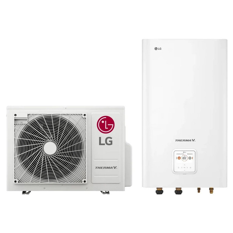 LG Therma V osztott hőszivattyú 5kW, 1 fázis, R32 (HN091MR.NK5 + HU051MR.U44)