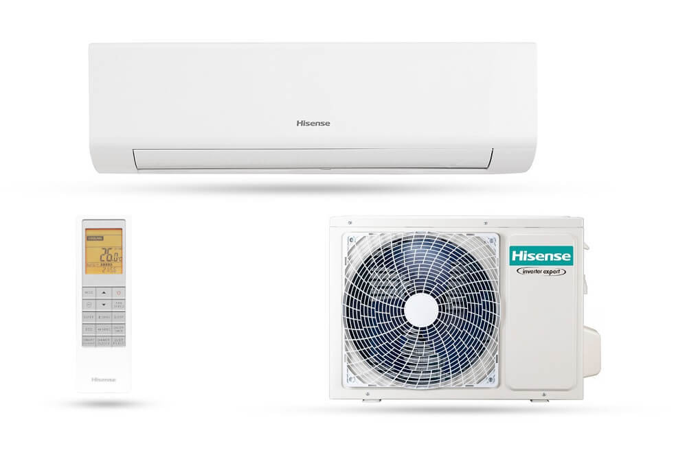 Hisense Ultra Comfort 3,5 kW fehér, oldalfali split klíma (KE35MR0B)