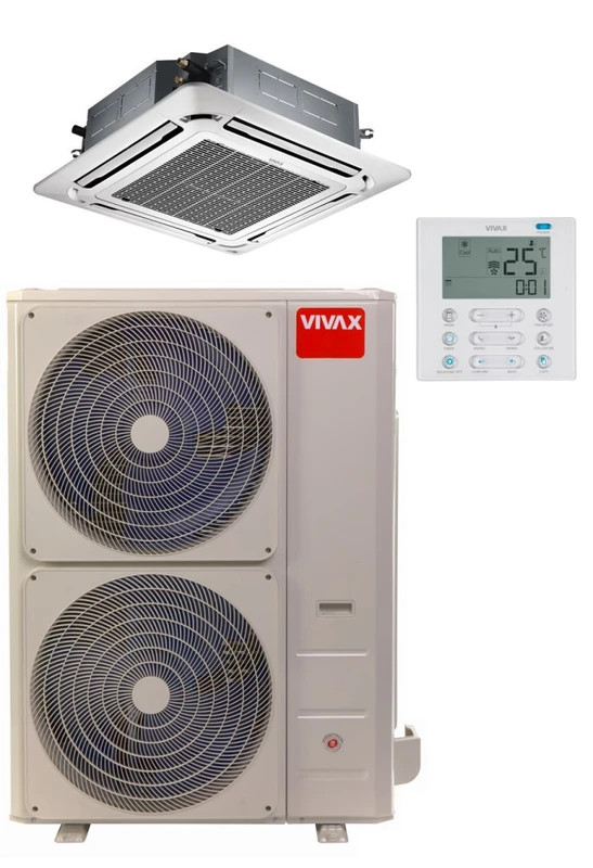 Vivax ACP-55CC160AERI LCAC kazettás 15,8kW split klíma